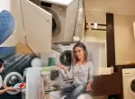 Как правильно перевезти стиральную машину